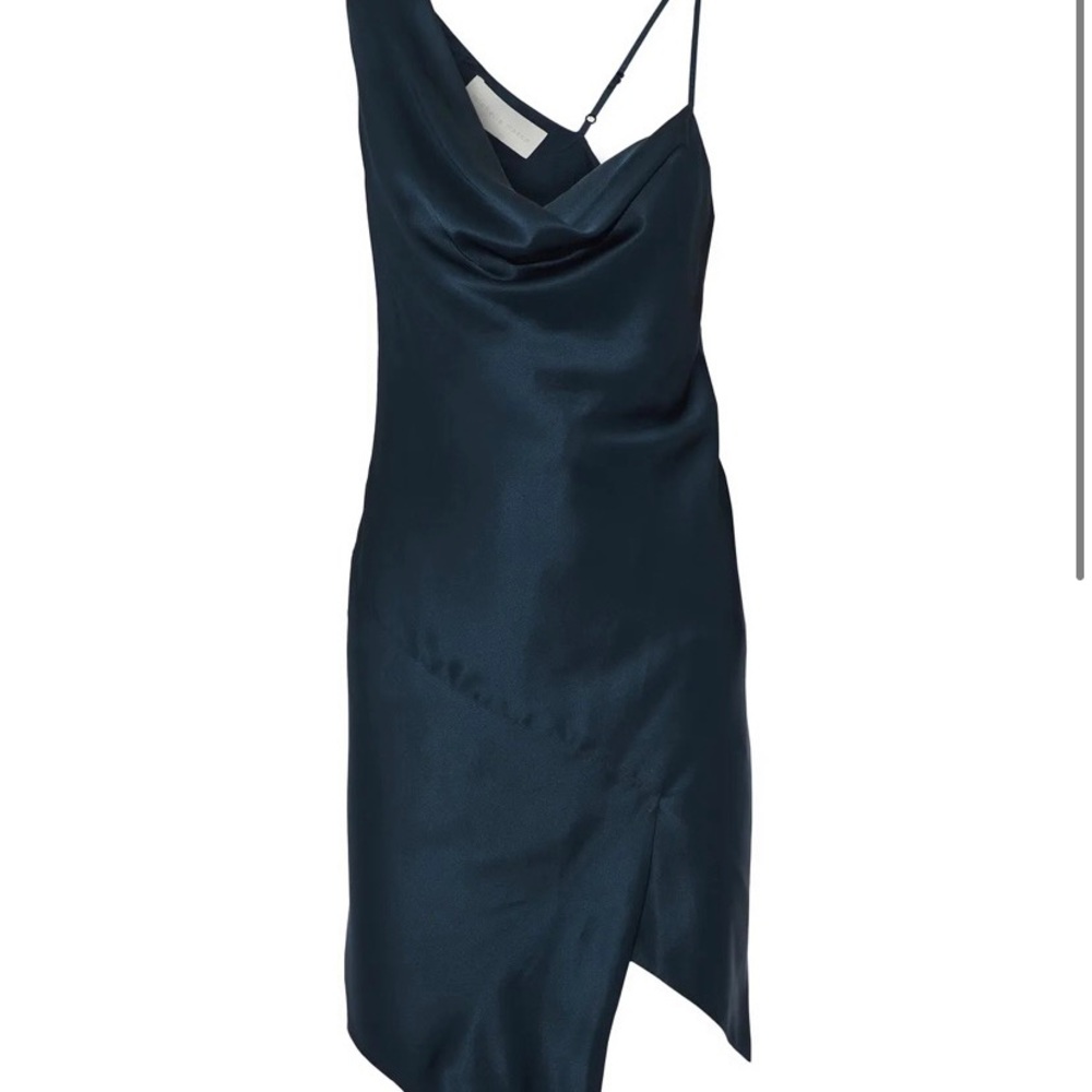 Michelle Mason asymmetrical mini dress
